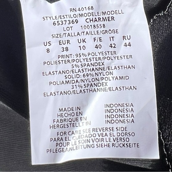 🌻NEW w.tag Miraclesuit Lux Lynx Charmer 1-Piece Slimming Suit Size 8 $194 Retai - Picture 11 of 14